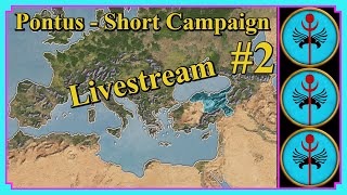 Pontus 2 Rhodes to Damascus  Short Campaign  Rome Total War  Very Hard [upl. by Oberheim384]