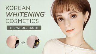 Korean Whitening Products  The Truth About Korean Skin Brightening Cosmetics ✨ 미백화장품 알고 쓰기✨ [upl. by Nossila]