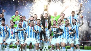 Argentina and Lionel Messi are crowned World Cup champions [upl. by Rastus]