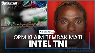 OPM Klaim Tembak Mati Warga Papua yang Diduga Intel TNI [upl. by Riatsila]