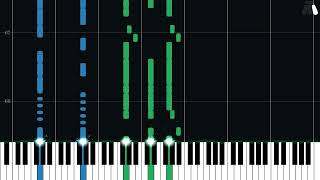 Violent Flash of Blue Light  Zinogre  Monster Hunter Portable 3rd  Hard Piano Tutorial [upl. by Edrea505]