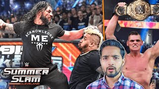 WWE SummerSlam 2024 WINNERS SURPRISES amp Full Results  Roman Reigns Return Highlights Predictions [upl. by Angell18]