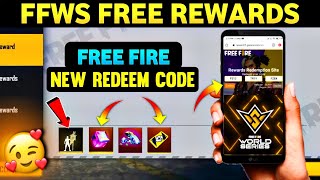 ALL CLAIM FFWS FREE REWARDS 🤩FFWS NEW REDEEM CODE 🤩🤩 [upl. by Mendez]