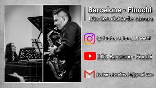 Dúo Barcelone  Finochi quotChanson et Passepiedquot Jeanine Rueff [upl. by Suter]