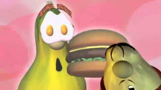 Veggietales clip The Cheeseburger song [upl. by Ahsikahs]