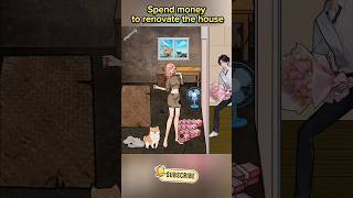 Spend money to renovate the house games gameplay trending shorts [upl. by Carmen]