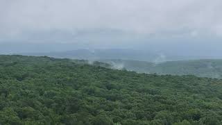 Remnants of tropical storm Debby passing by the poconos [upl. by Madian790]