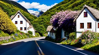 Driving in Swiss  Degersheim  One of the most beautiful Village in Switzerland 4K [upl. by Lymann]