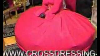 Fetisch Ballkleid Reifrock Korsettkleid Crossdressing P1 [upl. by Yt]