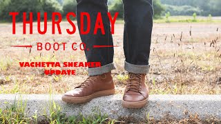 Thursday Vachetta Sneakers Cleaned and Conditioned [upl. by Slotnick]