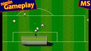 Sensible Soccer  Master System Gameplay [upl. by Ayamat871]