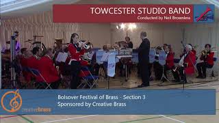 Towcester Studio Band  3rd Section  Bolsover Festival of Brass 2018 [upl. by Joletta40]