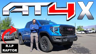 2024 GMC Sierra 1500 AT4X Better Than A Raptor [upl. by Autrey]