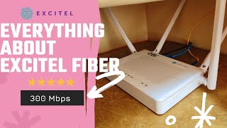 Excitel fiber review InstallationInternet speedplan indias cheapest internet provider  Hindi [upl. by Llertnac753]