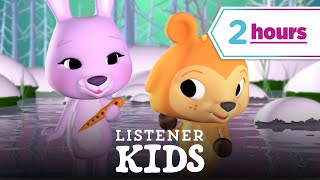 2 Hours of Christian music videos for toddlers  Jesus Loves Me  MORE Listener Kids [upl. by Annmaria]