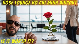 Ho Chi Minh Airport Lounge  Rose Business Lounge Review Saigon [upl. by Karrah]