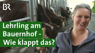 Ausbildung in der Landwirtschaft für Quereinsteiger Landwirt werden ohne Hof  Unser Land  BR [upl. by Merceer]