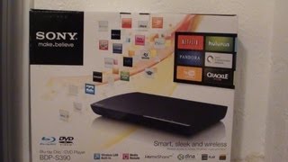 Review Sony BDPS390 BluRay Player [upl. by Isobel]