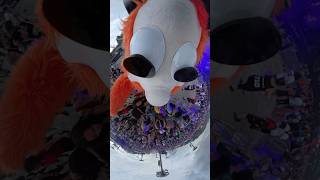 POV Youppi brings a 360camera to îLESONIQ 🌀 mascot Shorts [upl. by Sloan]