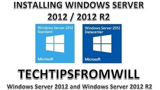 Installing Windows Server 2012 and Windows Server 2012 R2 [upl. by Cordi]