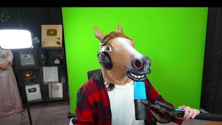 Kreekcraft does the Horse dance LIVE 🔴 [upl. by Alpert]