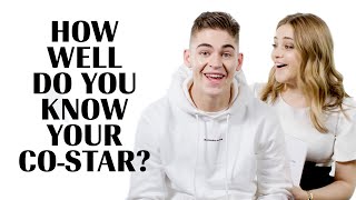 Josephine Langford and Hero FiennesTiffin Play How Well Do You Know Your CoStar  Marie Claire [upl. by Pellikka]