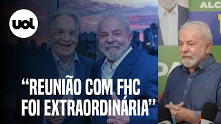 Lula fala de encontro com FHC após receber apoio no 2º turno ‘Reunião extraordinária’ [upl. by Thorncombe132]