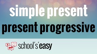 Englische Zeiten simple present und present progressivecontinuous [upl. by Ion413]