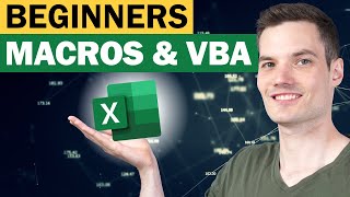 Excel Macros amp VBA  Tutorial for Beginners [upl. by Ailegra744]