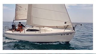 Sailing away on the Catalina 22 Sport [upl. by Ziwot]