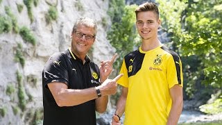 Trainingslager Julian Weigl im Interview Teaser [upl. by Eedoj677]