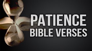 Scriptures on patience Bible verses you need to hear [upl. by Ahseyn]