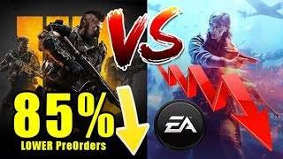 WHAT Battlefield V is 85 behind COD Black Ops 4 [upl. by Jael92]