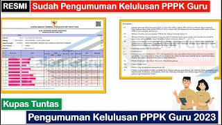 Nasib Guru Honorer Kode P dan Kode TL pada Pengumuman Kelulusan PPPK Guru 2023  Diangkat Tanpa TES [upl. by Ttnerb]