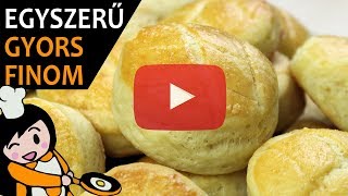 Vajas pogácsa  Recept Videók [upl. by Oijres]