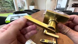 Unboxing of Schlage Interior Passage Door Handle [upl. by Tonnie522]