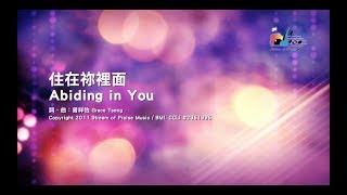 【住在祢裡面 Abiding in You】官方歌詞版MV Official Lyrics MV  讚美之泉敬拜讚美 16 [upl. by Statis]