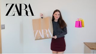 AUTUMN WINTER ZARA TRY ON HAUL  SEPTEMBER 2024 [upl. by Nanji]