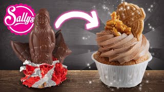 Resteverwertung – Nikolaus amp Spekulatius  weihnachtliche Cupcakes  Sallys Welt [upl. by Nroht]