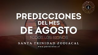 Predicciones del Mes de Agosto Todos los Signos tarot runas  Paracelsocl [upl. by Aicul]