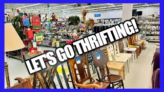 LETS THRIFT amp My HAUL TWO CHARITY THRIFT STORES Thrifting 2024 38 [upl. by Deny]