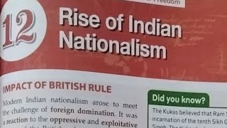 ICSE class 8 history chapter 12 Rise of Indian Nationalism [upl. by Elohcan841]