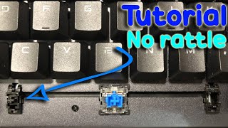 How to Fix the Spacebar rattle [upl. by Nagey]