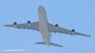 Airbus A340212 de Conviasa despegando de Caracas [upl. by Enyamrahc237]