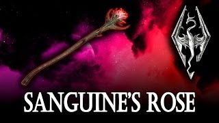 Skyrims Daedric Artifacts Sanguines Rose [upl. by Andaira295]