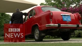 Indias iconic Ambassador car  BBC News [upl. by Odelia]