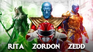 Power Rangers Zordon Rita y Lord Zedd  HISTORIA COMPLETA [upl. by Scotti717]