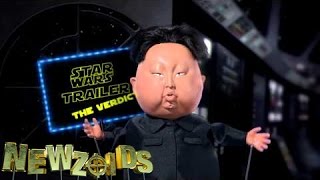 Kim Jong Un reacts to STAR WARS  Newzoids [upl. by Anilatac]