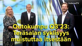 Outokumpu Q3’23 Teräsalan syklisyys muistuttaa itsestään [upl. by Galligan236]