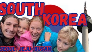 SOUTH KOREA 🇰🇷 2 weeks of travel Seoul  Jeju  Busan [upl. by Reizarf]